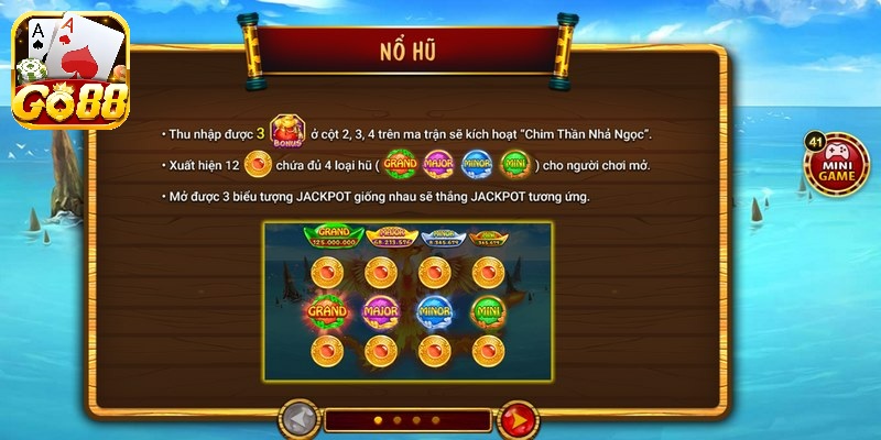 Vòng quay mi?n phí v?i Mini Jackpot là b??c quan tr?ng ?? t?ng c? h?i thành c?ng